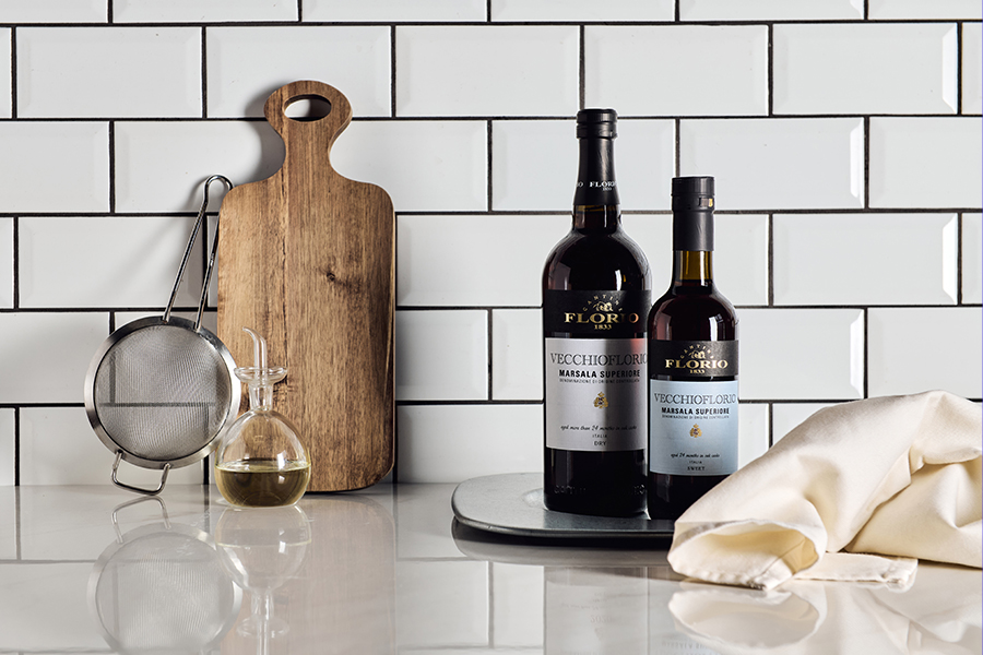 Florio Marsala Wine Beauty Shot