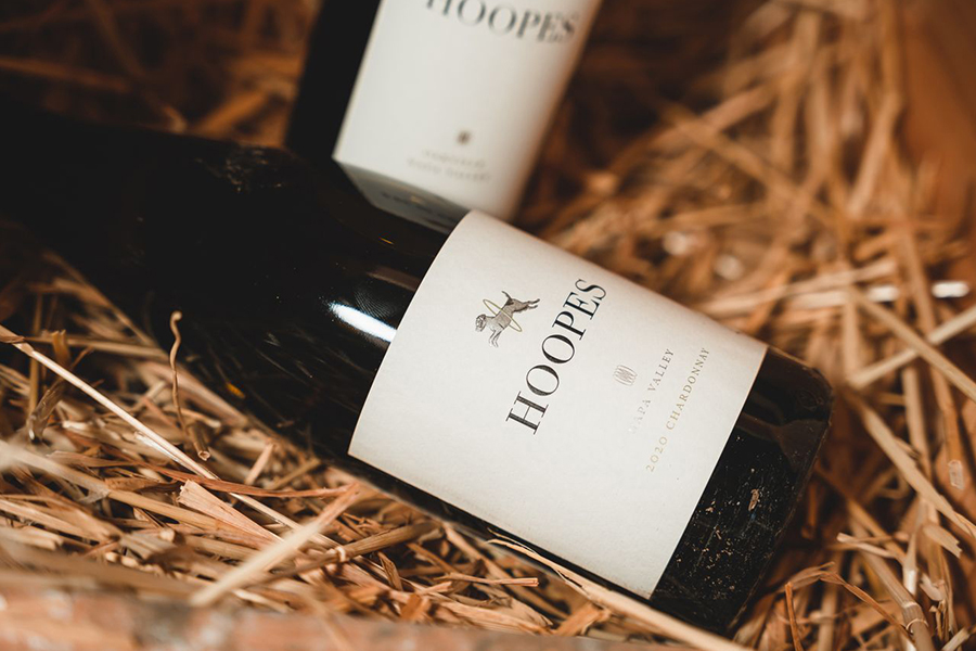 Hoopes Wine Bottle Beauty Shot