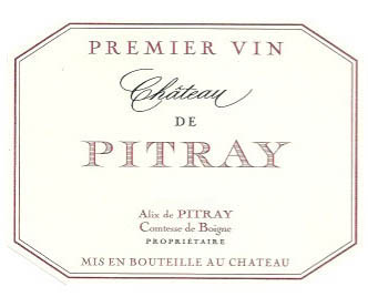 Chateau de Pitray label