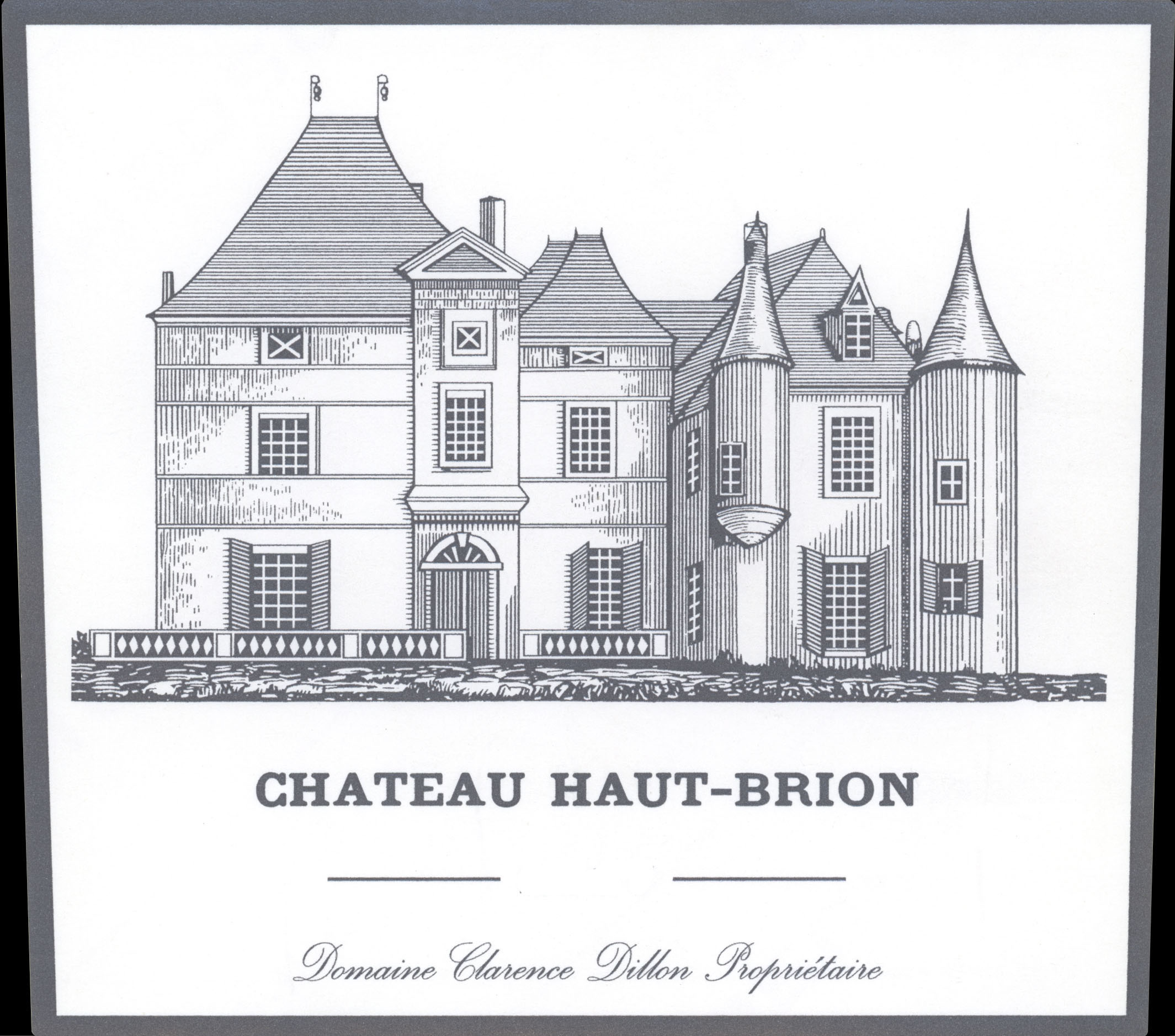 Chateau Haut-Brion Blanc label