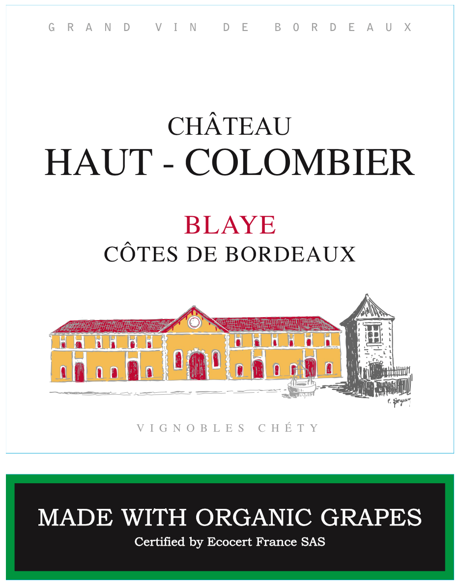 Chateau Haut Colombier label