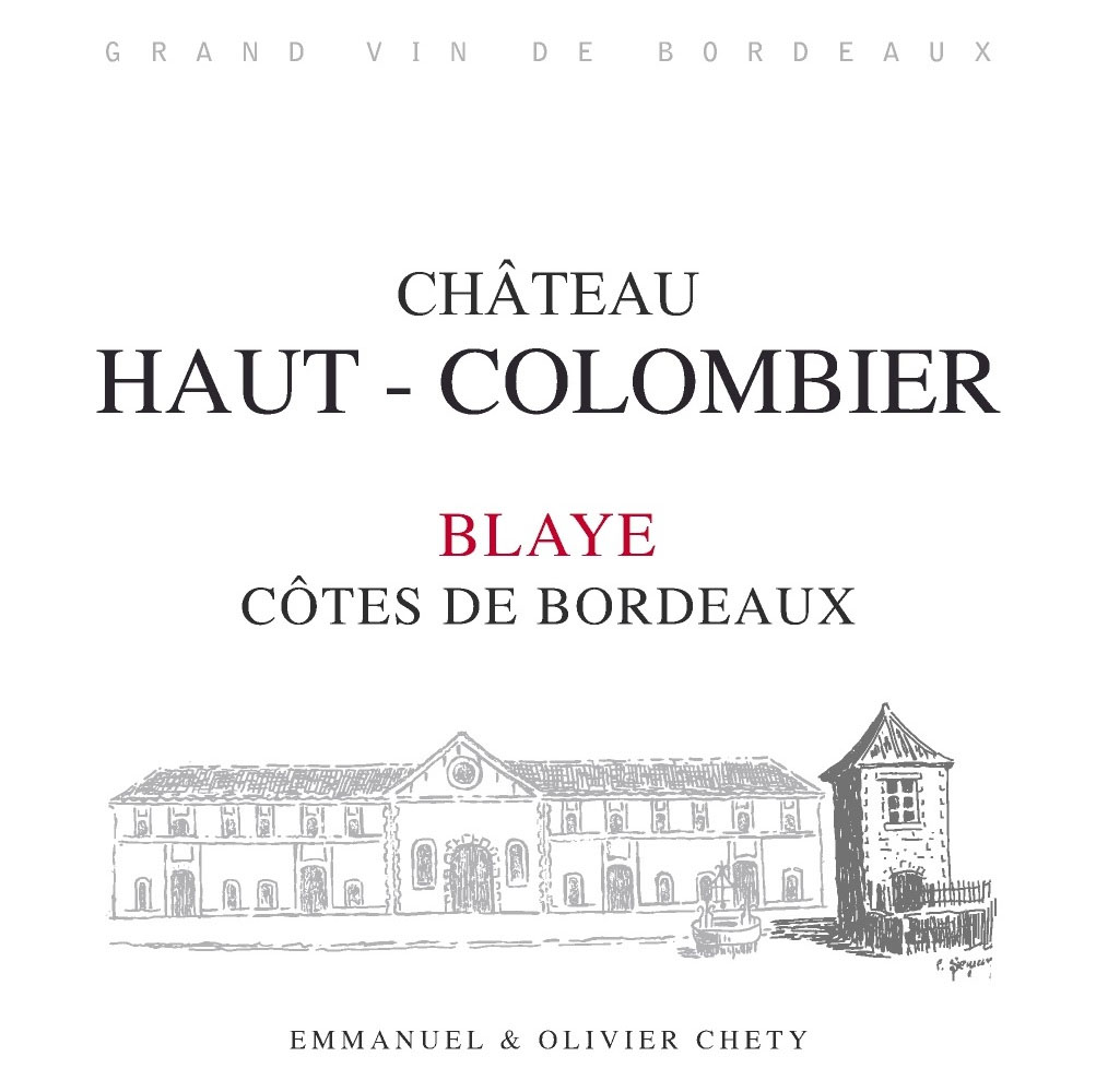 Chateau Haut Colombier label