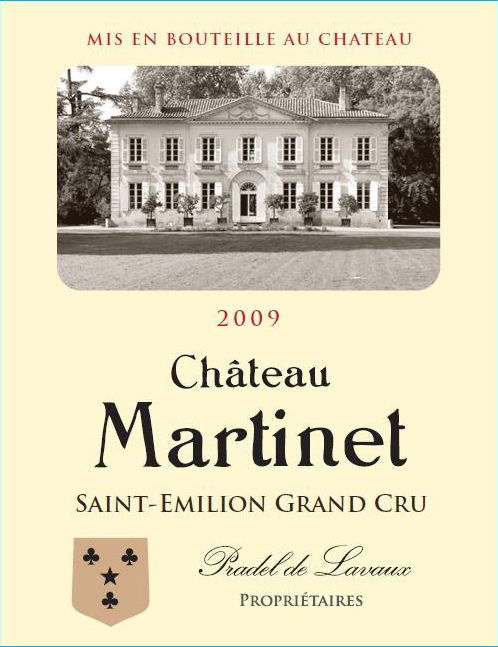 Chateau Martinet label