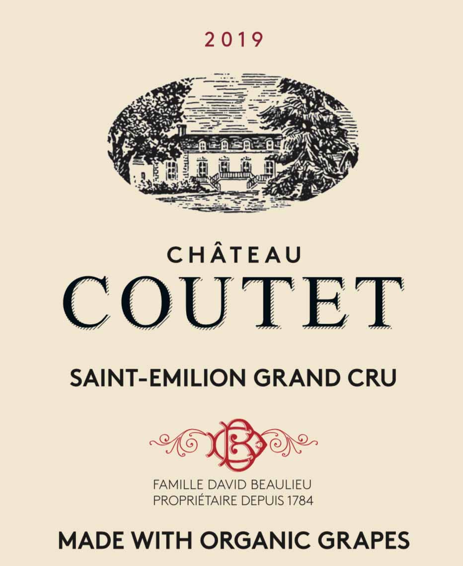 Chateau Coutet label