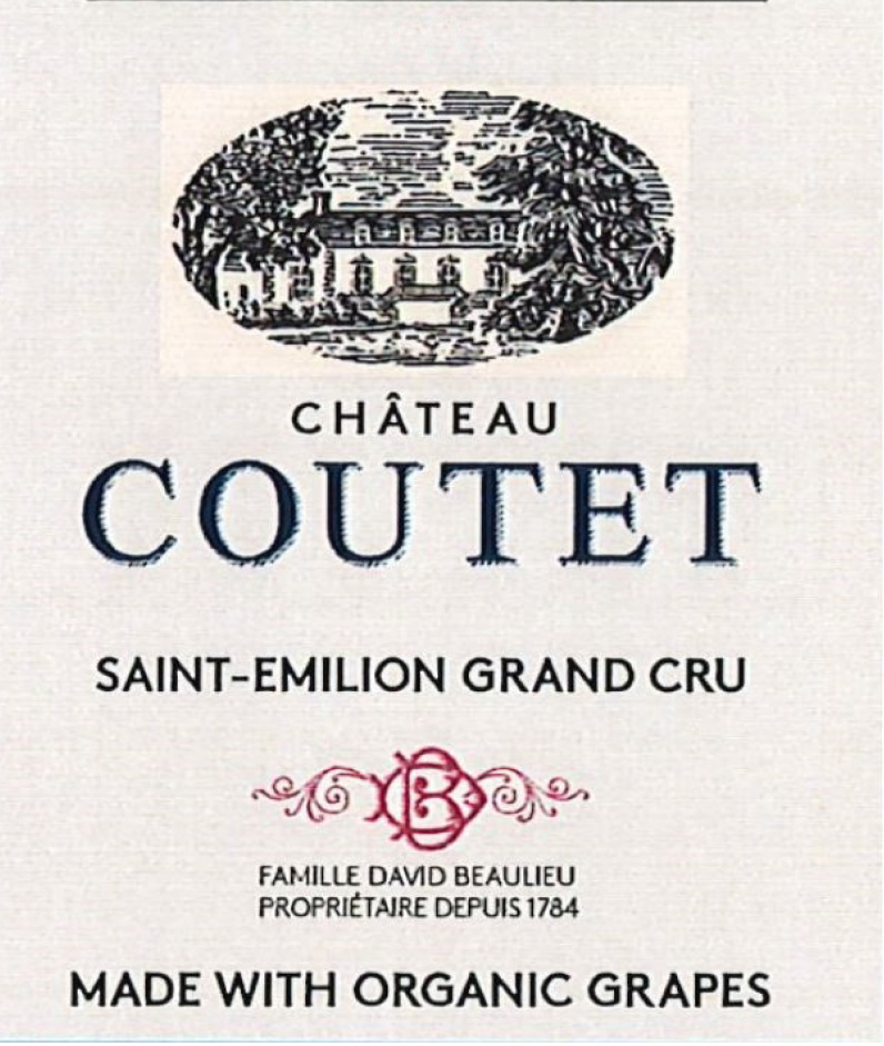 Chateau Coutet label