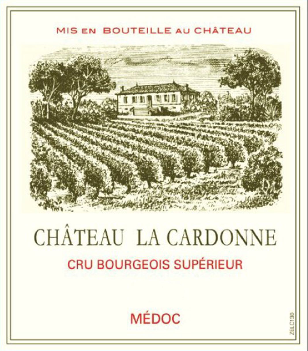 Chateau La Cardonne  label
