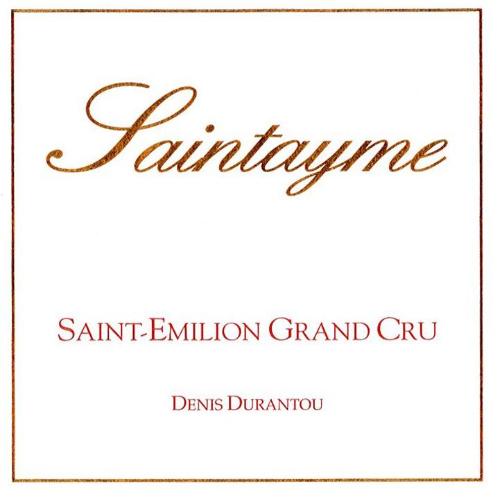 Chateau Saintayme label