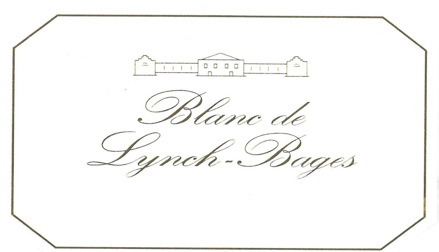 Blanc de Lynch Bages label