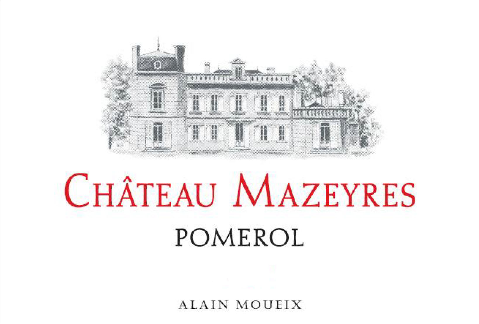 Chateau Mazeyres label