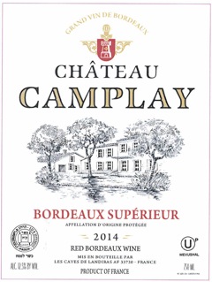 Chateau Camplay label