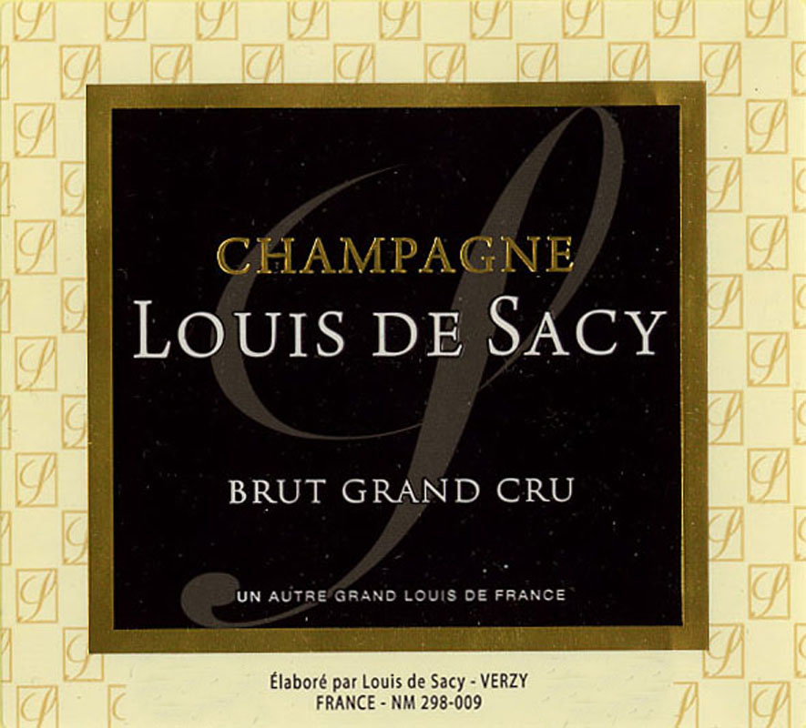 Louis De Sacy - Champagne - Brut Grand Cru label