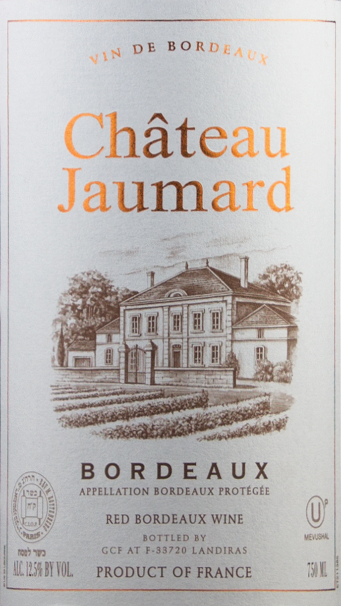 Chateau Jaumard label