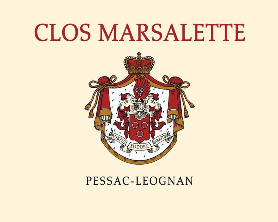 Clos Marsalette Rouge label