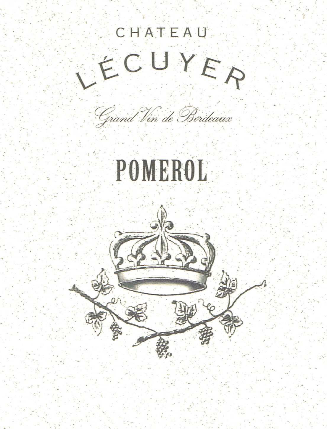 Chateau L'Ecuyer label