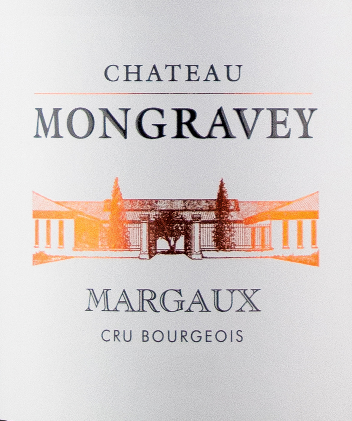 Chateau Mongravey label