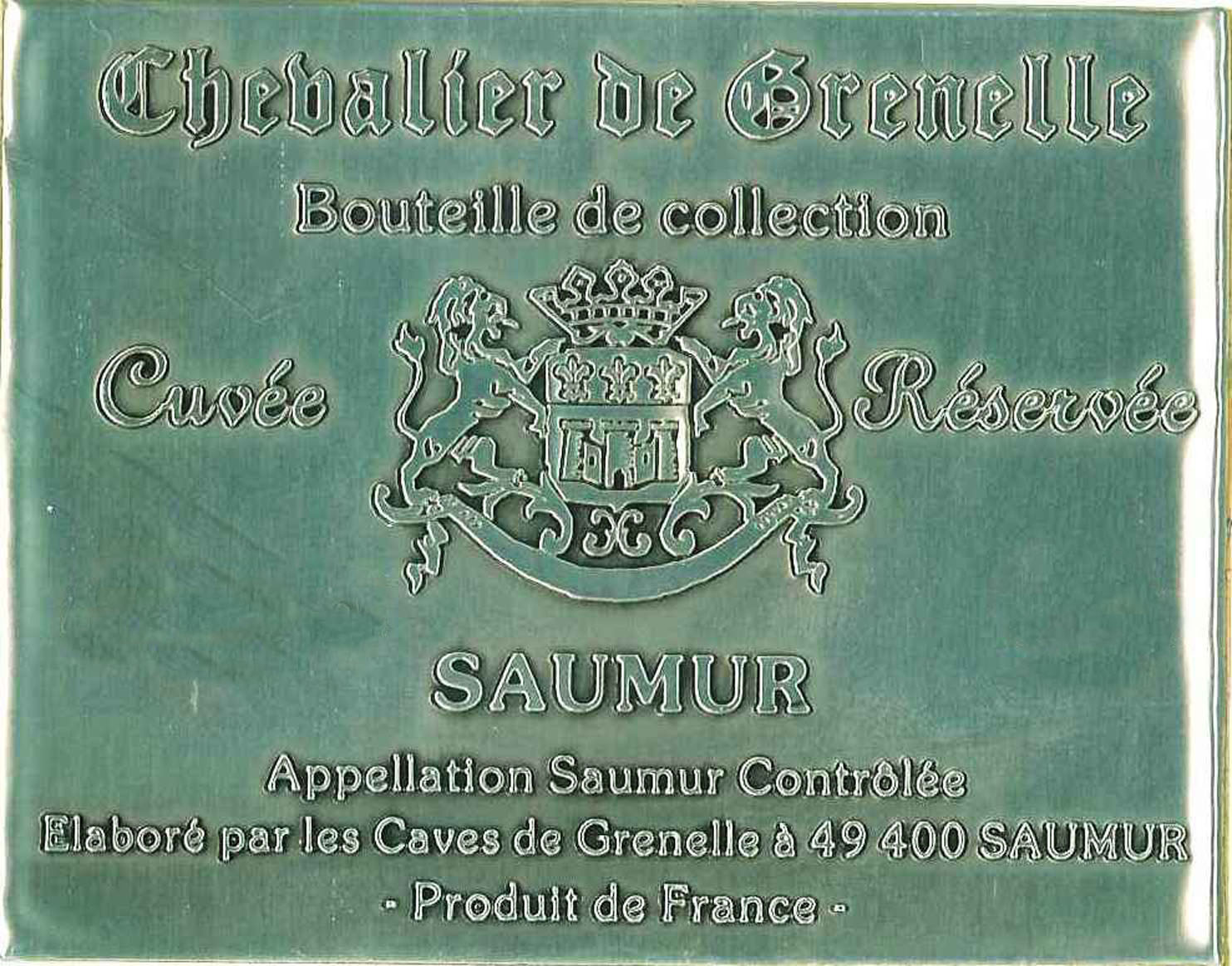 Chevalier de Grenelle - Cuvee Reserve label