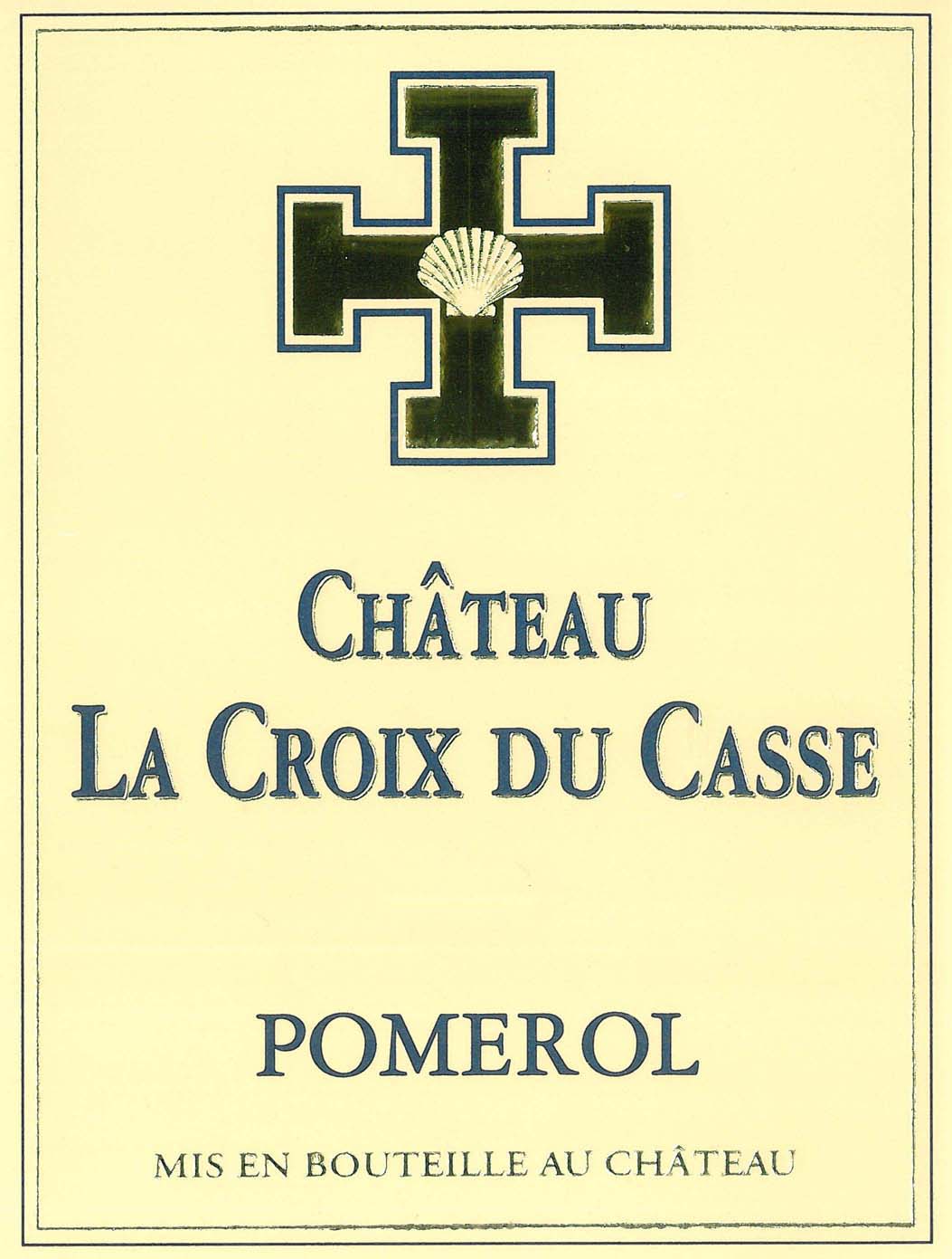 Chateau La Croix Du Casse label