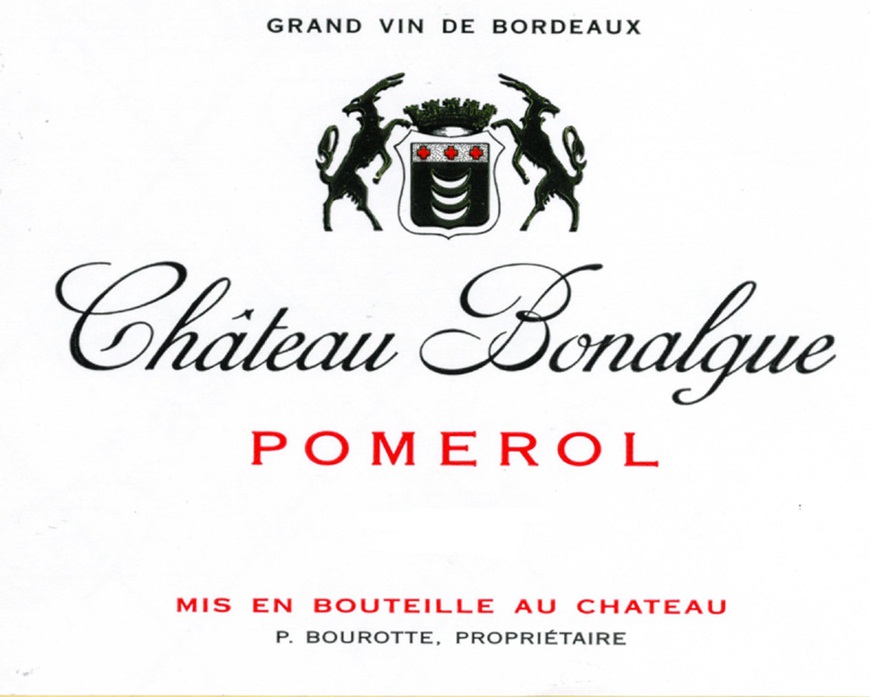 Chateau Bonalgue label