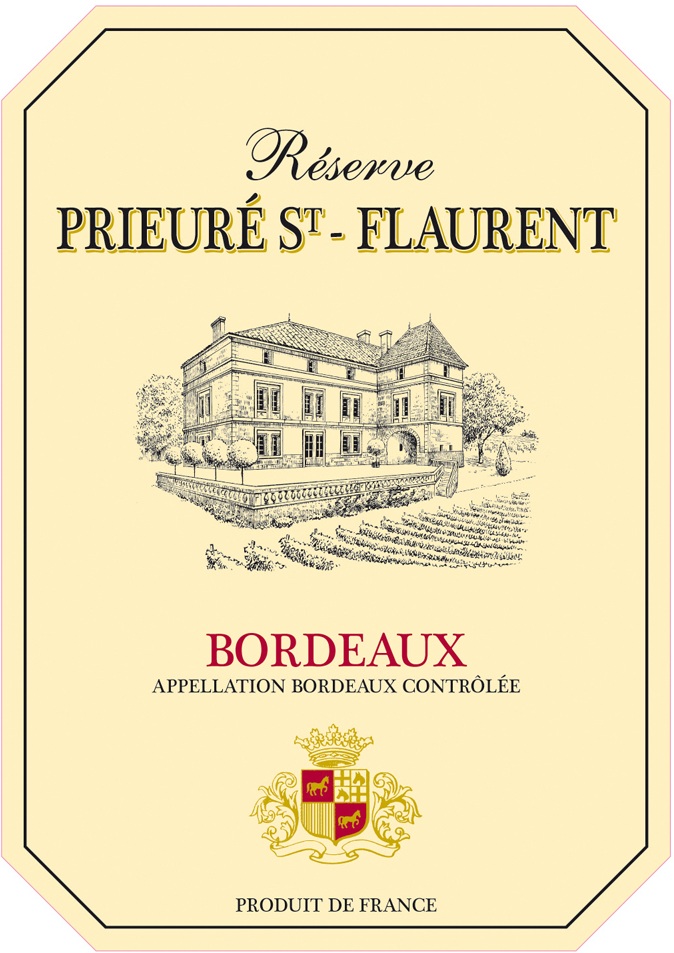 Reserve Prieure St. Flaurent label