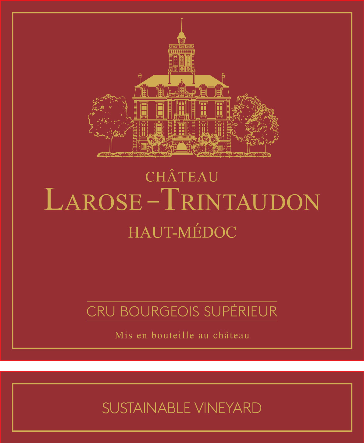Chateau Larose-Trintaudon label