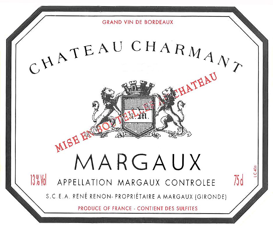 Chateau Charmant label