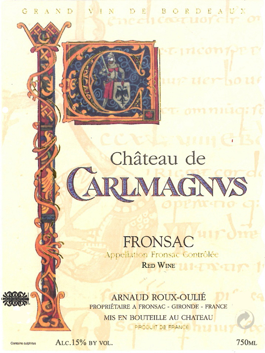 Chateau de Carlmagnvs label