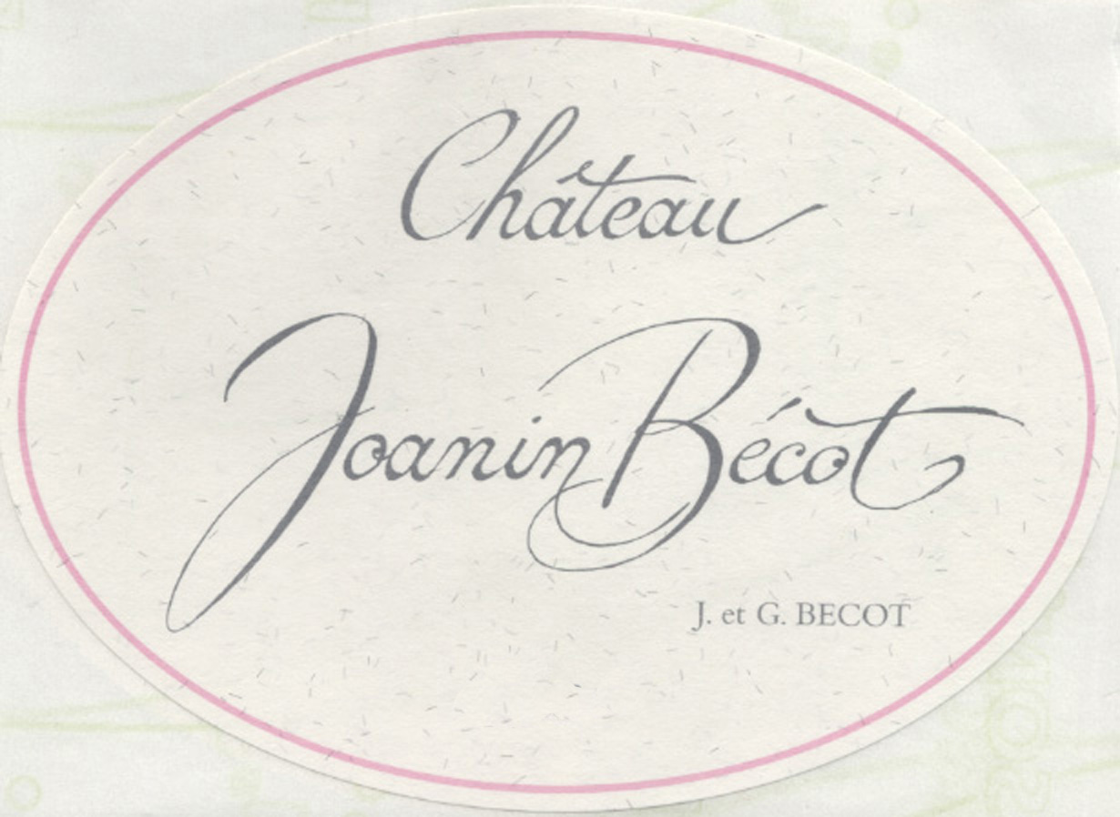 Chateau Joanin Becot label