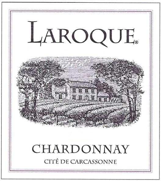 Laroque - Chardonnay label