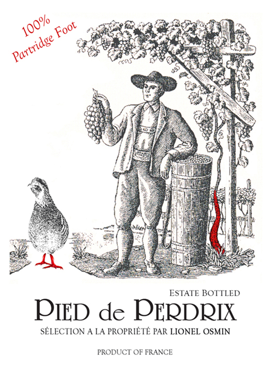 Lionel Osmin - Pied de Perdrix label