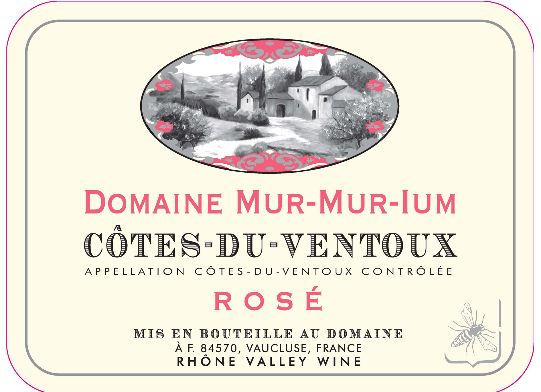 Domaine Le Murmurium - Cotes Du Ventoux label