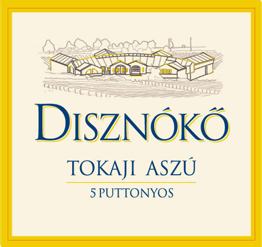 Disznoko - Tokaji Aszu - 5 Puttonyos label