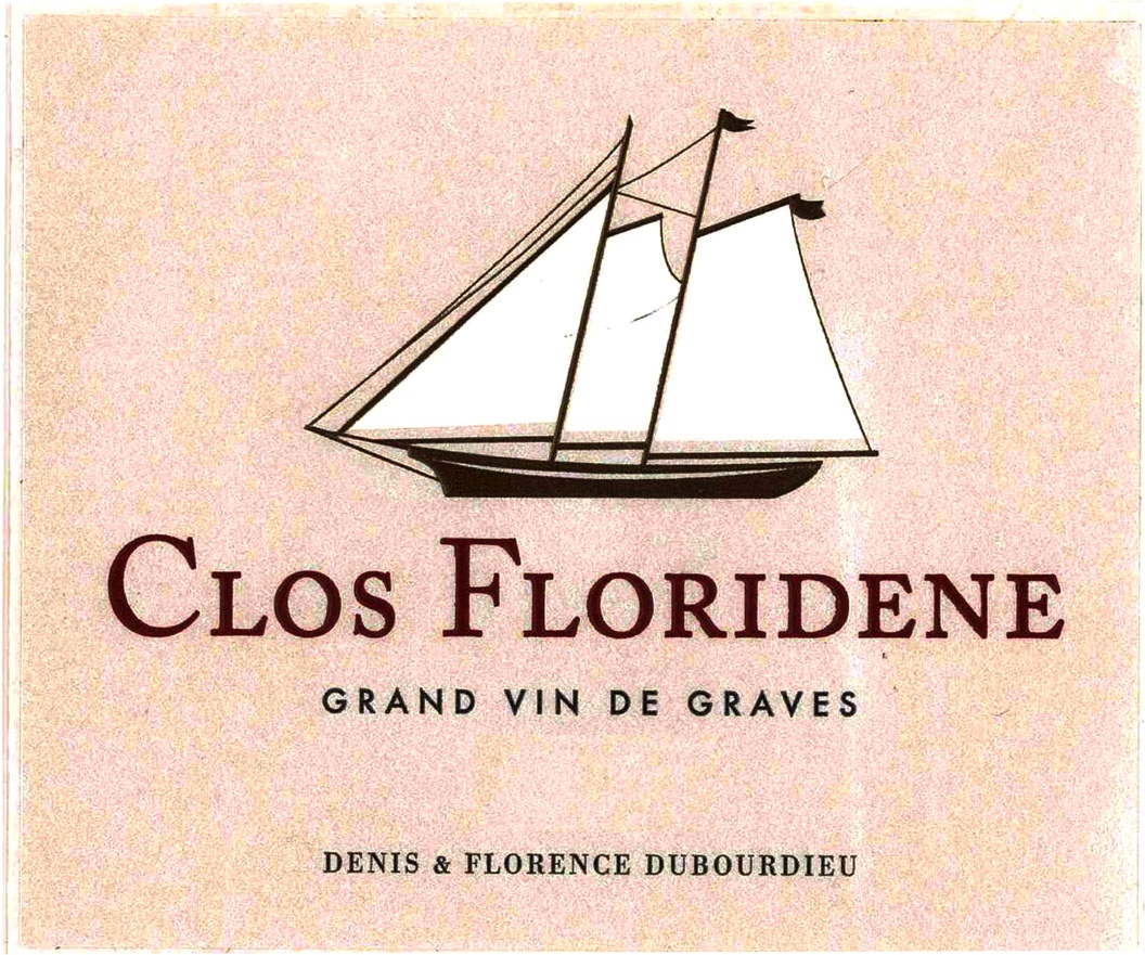 Clos Floridene Rouge label