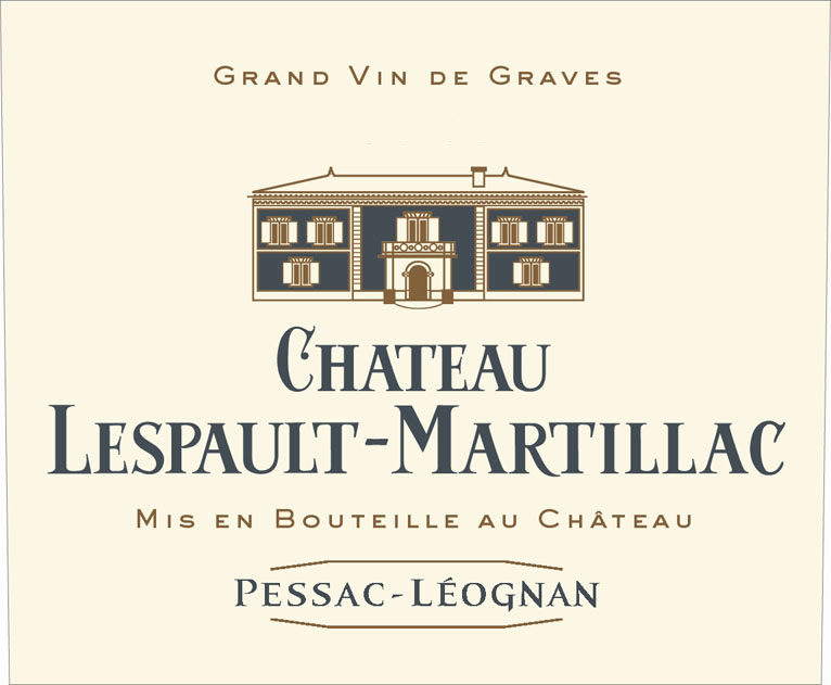 Chateau Lespault-Martillac Blanc label