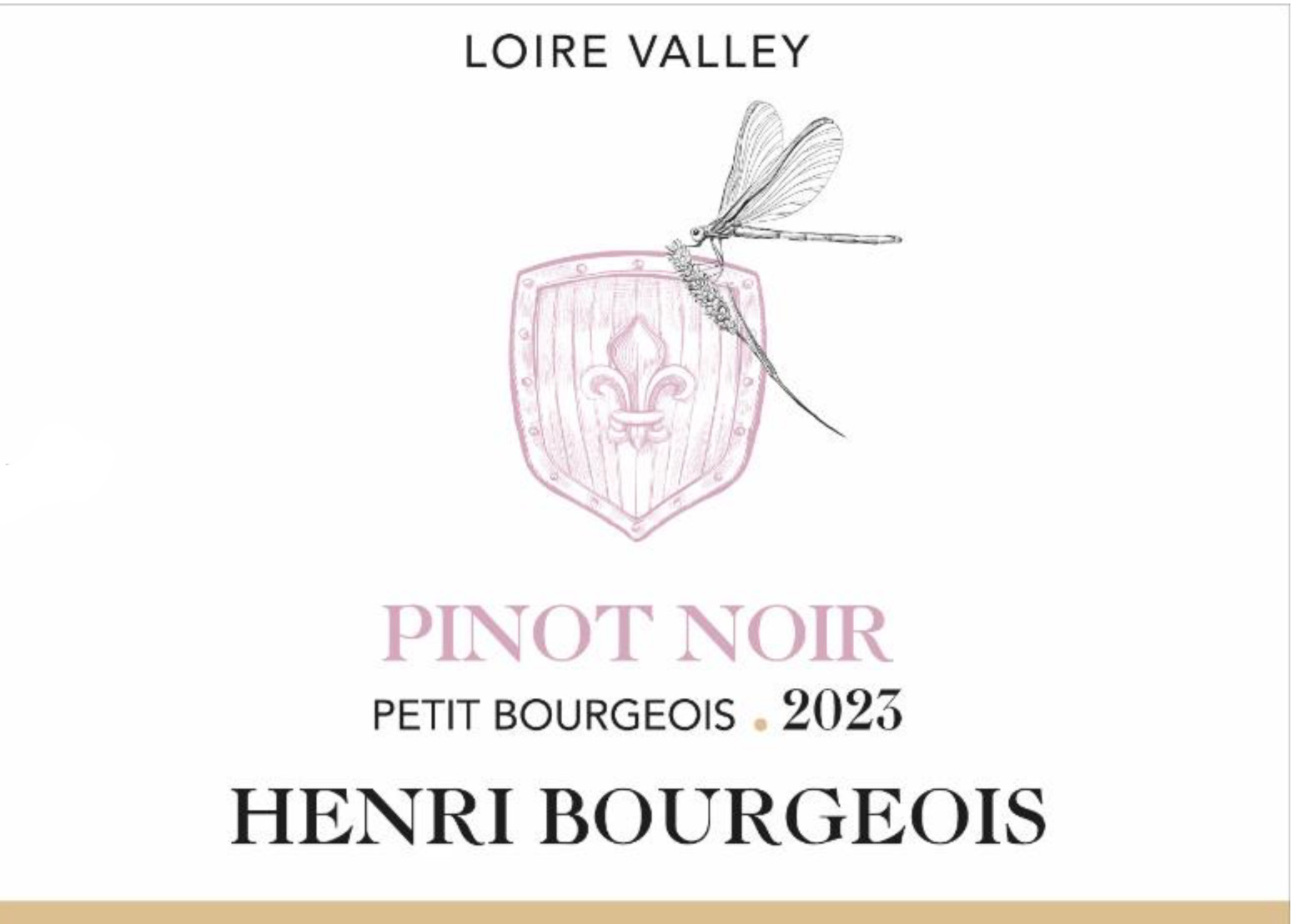 Henri Bourgeois - Petit Bourgeois - Rose de Pinot Noir label
