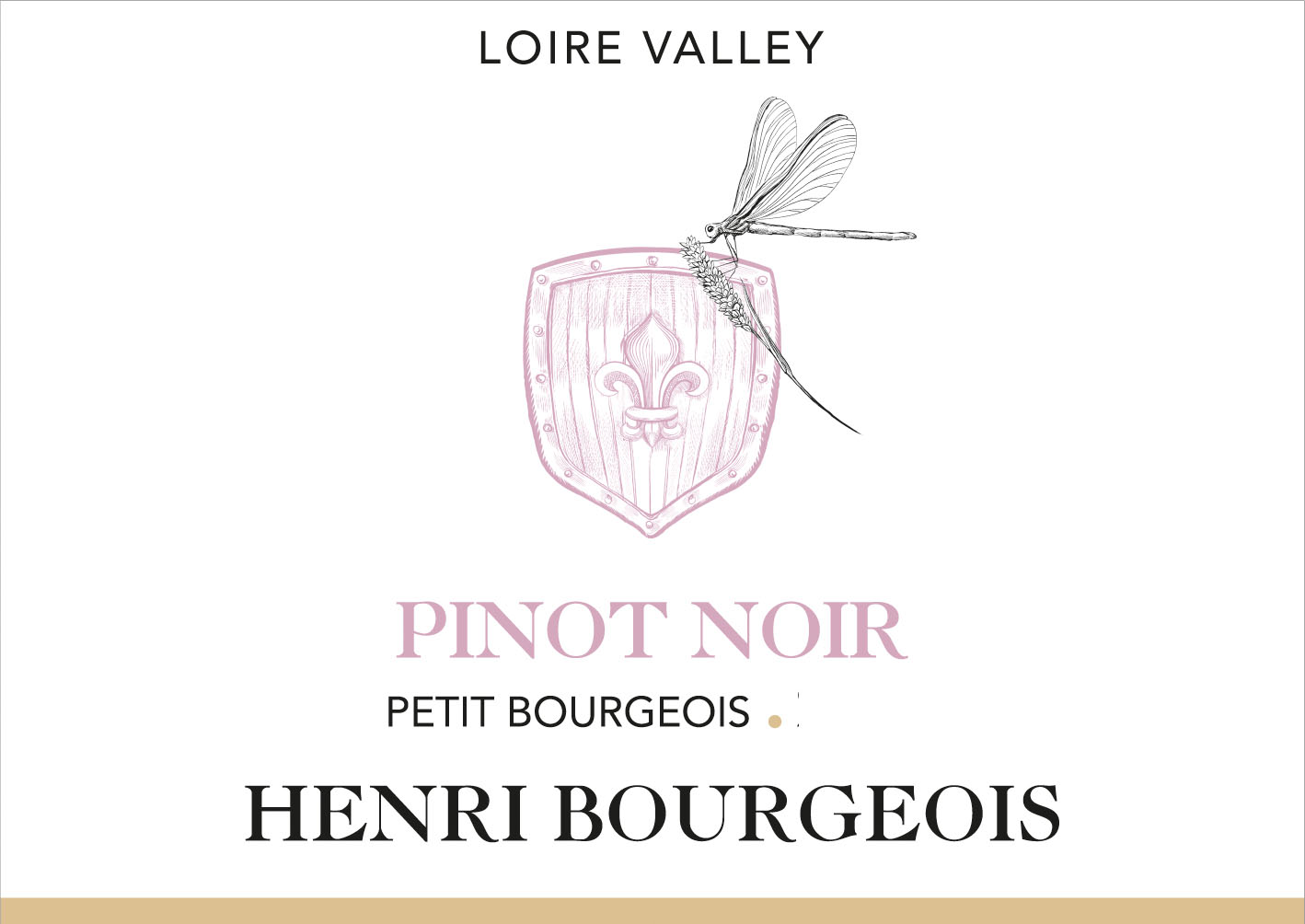 Petit Bourgeois - Rose de Pinot Noir label