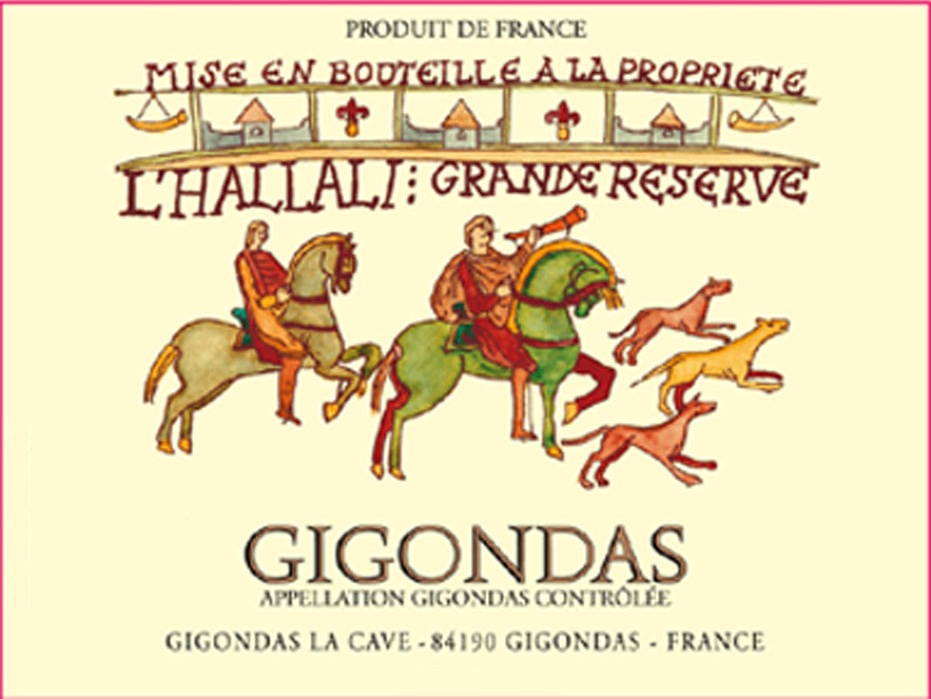L'Hallali - Grande Reserve label