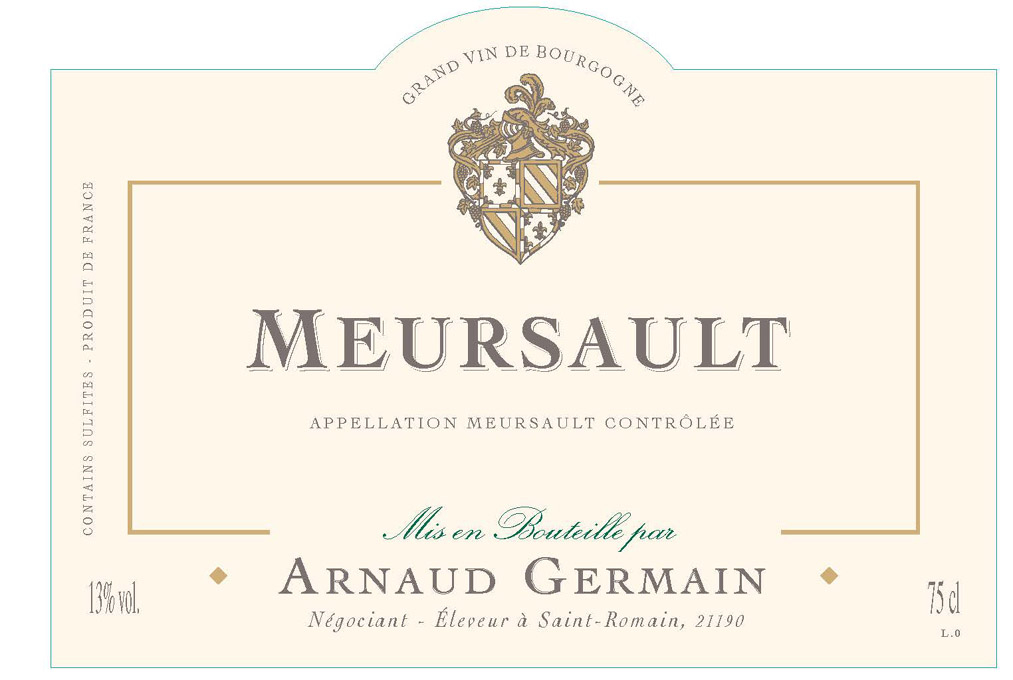 Maison Arnaud Germain - Meursault label