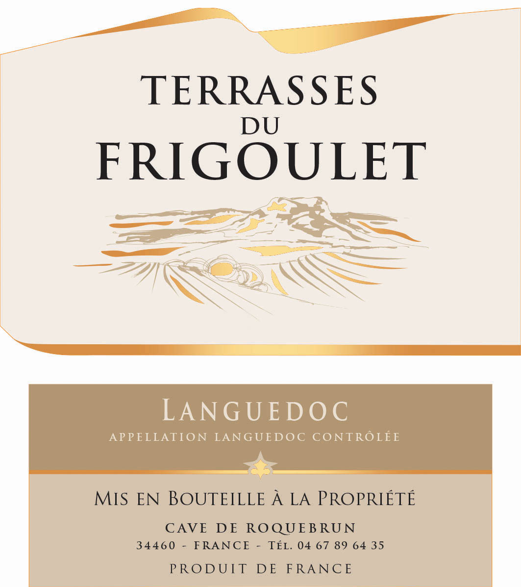 Terrasses du Frigoulet label