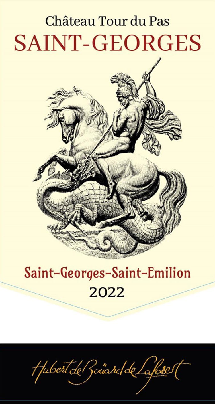 Chateau Tour du Pas Saint Georges label