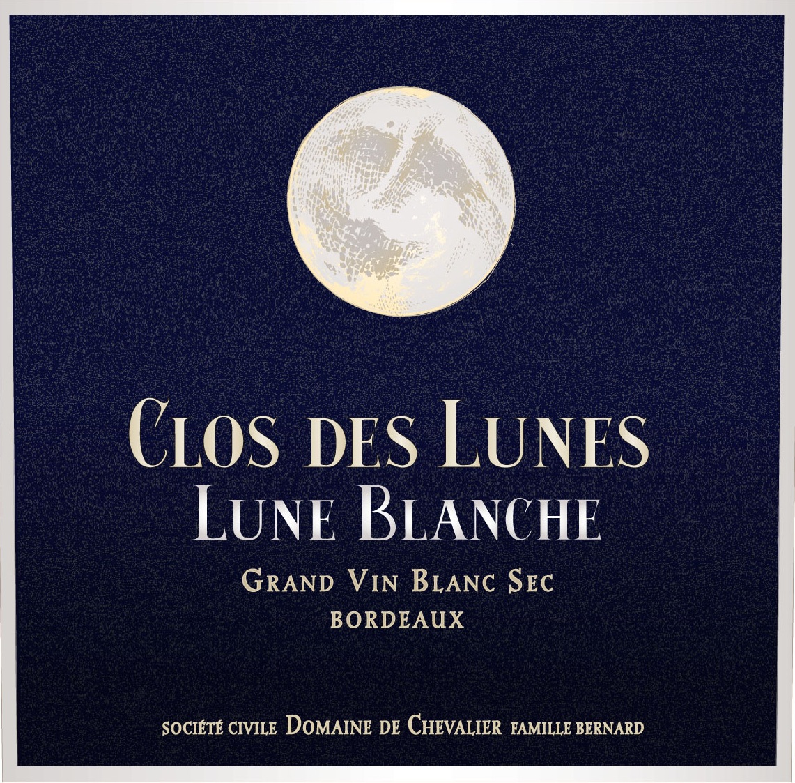 Clos des Lunes - Lune Blanche (Dom. de Chevalier) label