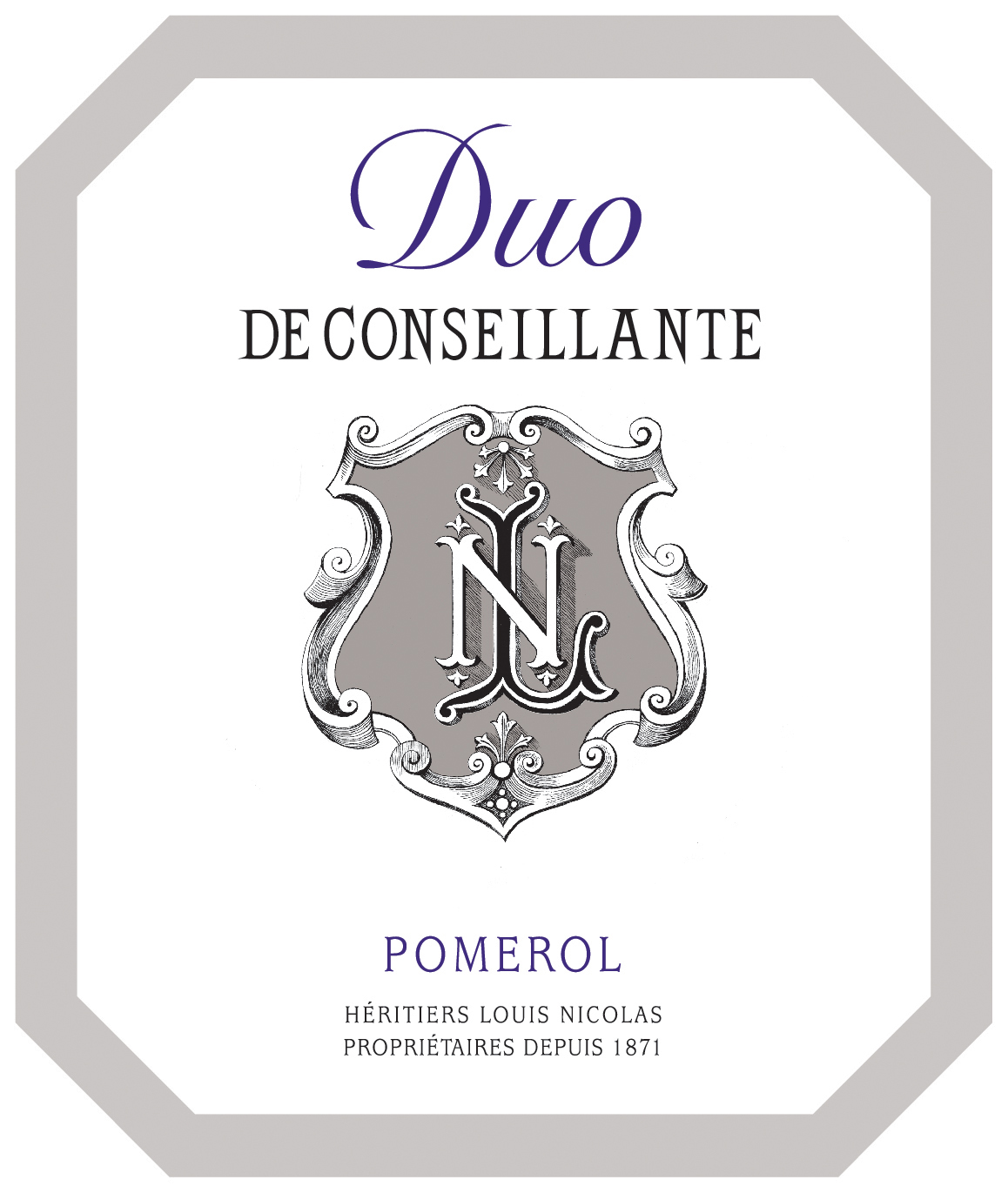 Duo de Conseillante label