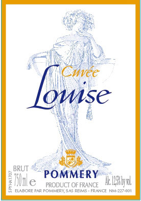 Pommery - Cuvee Louise Brut label