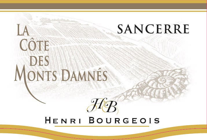 Henri Bourgeois - La Cote Des Monts Damnes Sancerre label
