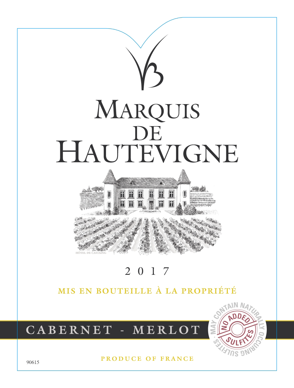 Marquis de Hautevigne - Buzet - Cabernet-Merlot label