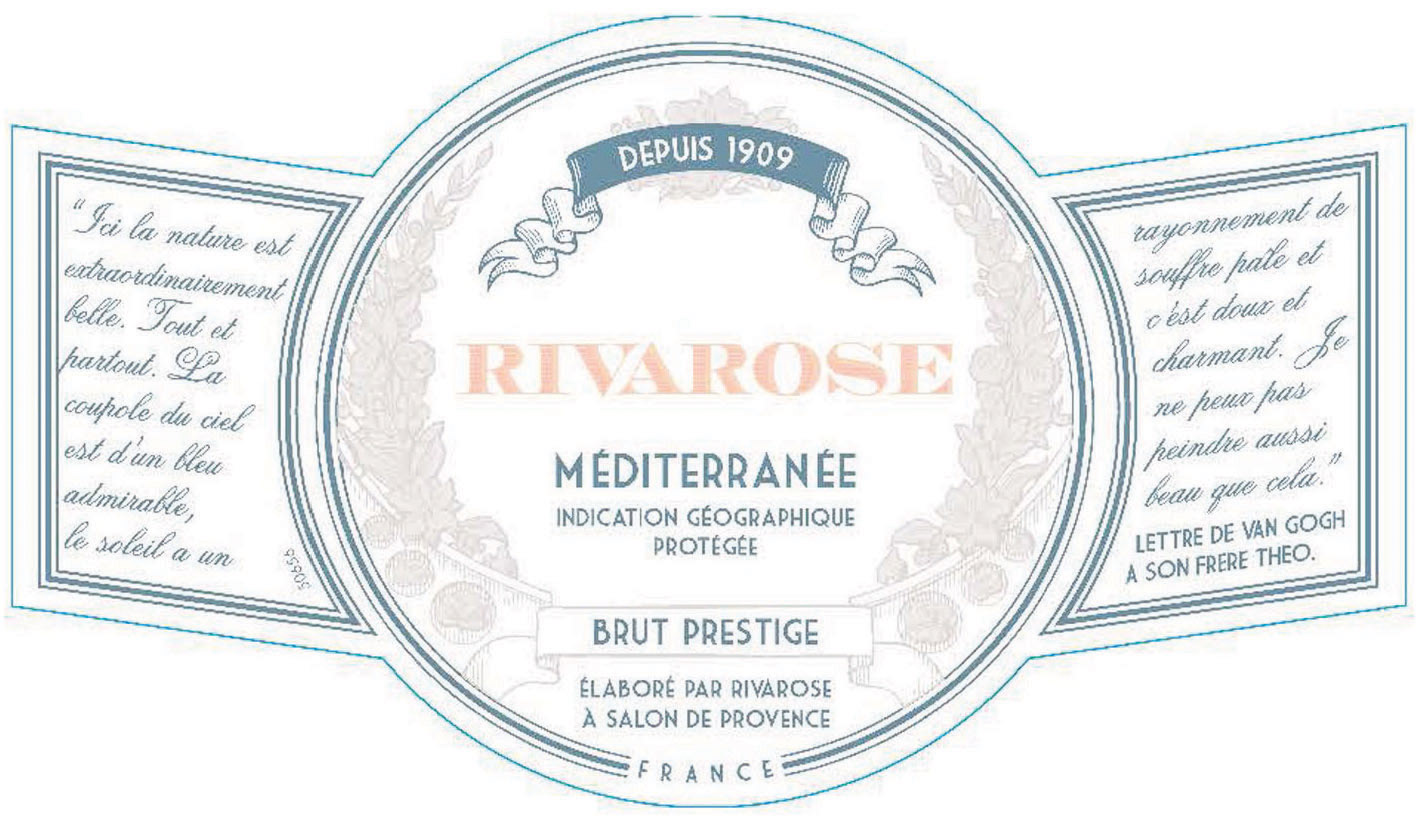 Rivarose - Brut Prestige label