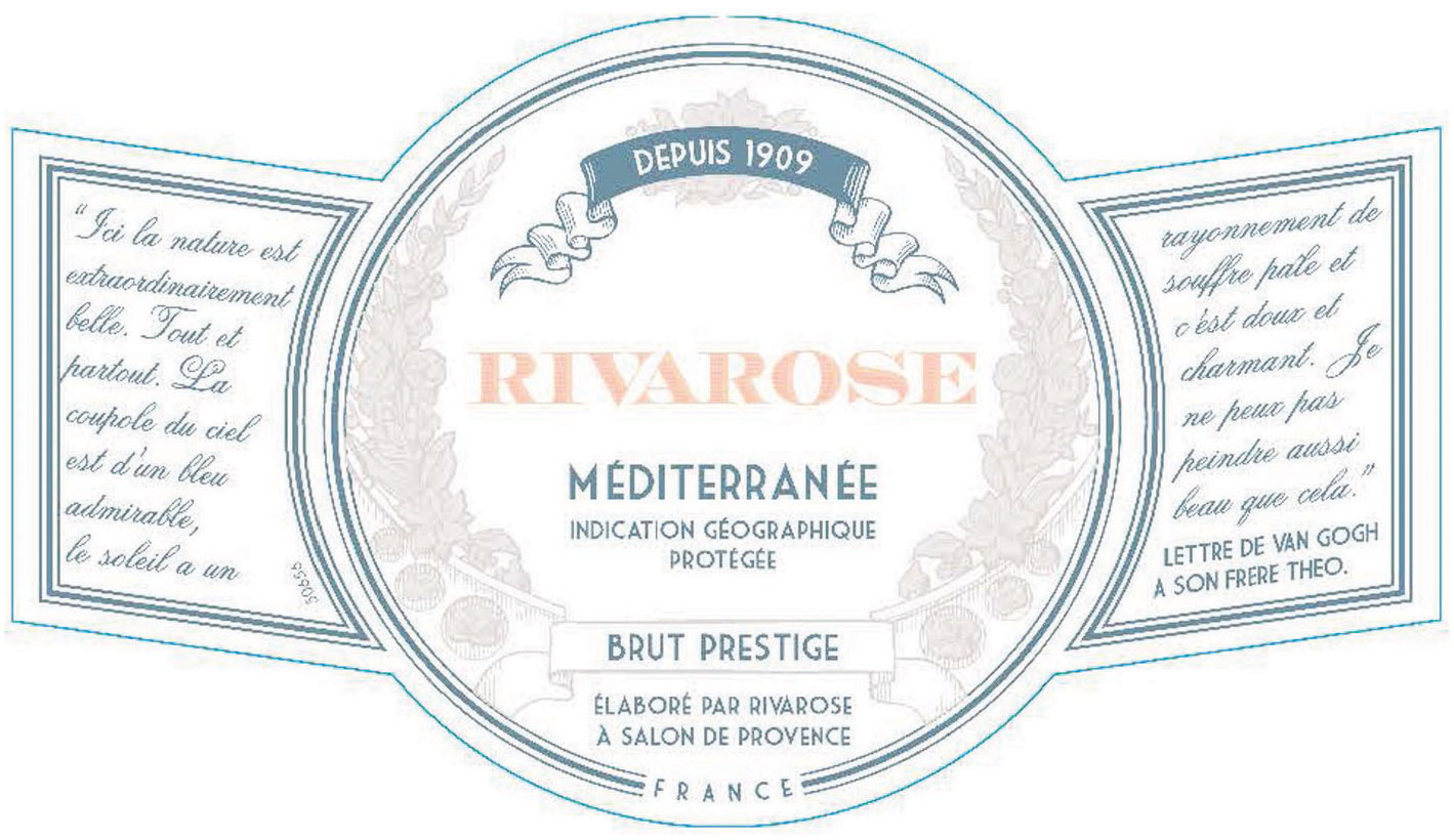 Rivarose - Brut Prestige label
