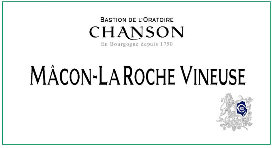 Chanson - Macon La Roche Vineuse label