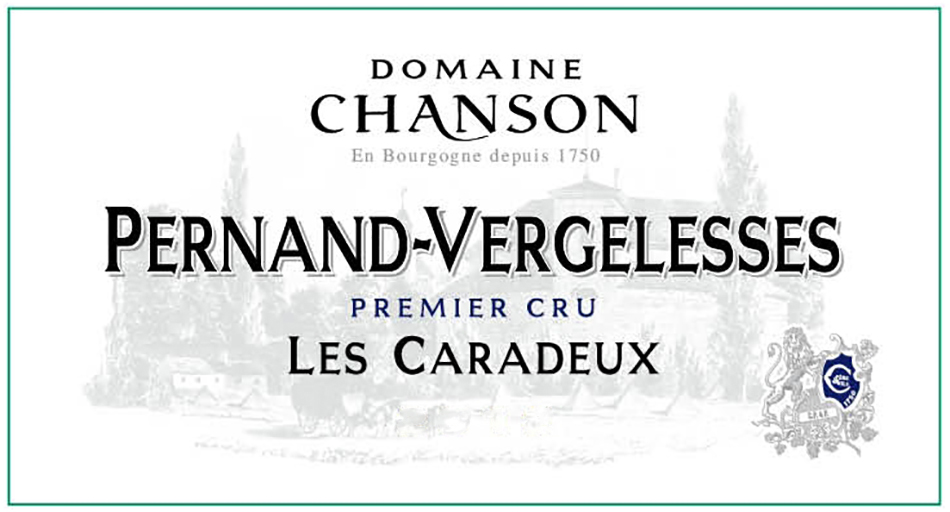 Domaine Chanson - Pernand-Vergelesses - Les Caradeux label