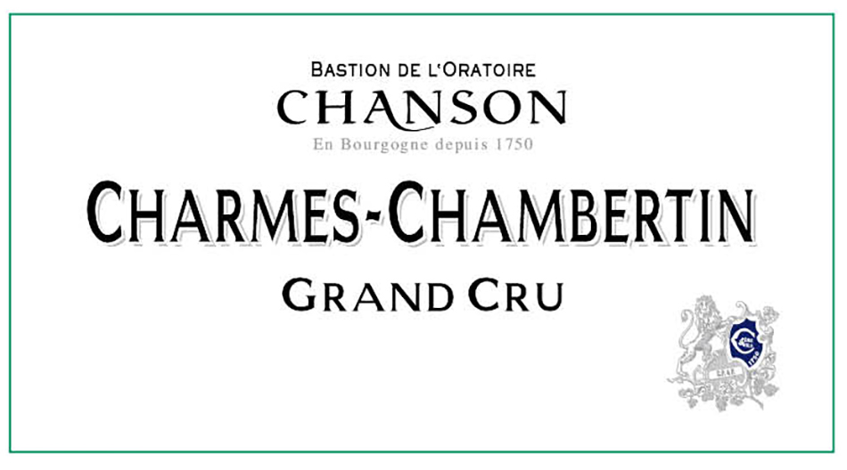 Chanson - Charmes-Chambertin Grand Cru label