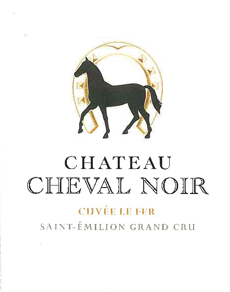 Chateau Cheval Noir - Cuvee Le Fer label